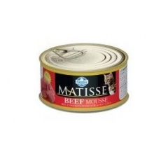 Matisse Beef Mousse 85 гр  мусс для кошек с говядиной Farmina