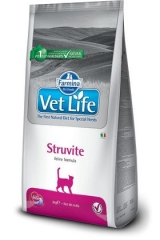 Vet Life Cat Struvite 2 Кг Диета Для Кошек Для Растворения Струвитных Уролитов Farmina