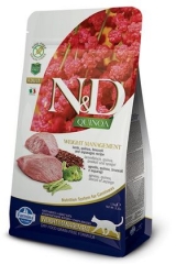N&D Grain Free Cat Quinoa Weight Management Lamb 1,5 Кг Беззерновой Для Взрослых Кошек Ягненок И Киноа Для Контроля Веса Farmina