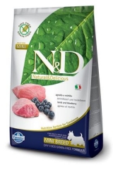 N&D Grain Free Dog Lamb & Blueberry Adult Mini 2,5 Кг Беззерновой Для Взрослых Собак Мелких Пород Ягненок С Черникой Farmina