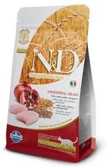 N&D Low Grain Cat Chicken & Pomegranate Neutered  1.5 кг Низкозерновой Для Стерилизованных Кошек и Кастрированных Котов Курица С Гранатом Farmina
