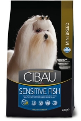 Cibau Sensitive Fish Mini 2.5 Кг Для Собак С Чувствительным Пищеварением Рыба И Рис Farmina