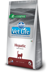 Vet Life Cat Hephatic 2 Кг Диета Для Кошек При Болезни Печени и Печеночной Недостаточности Farmina